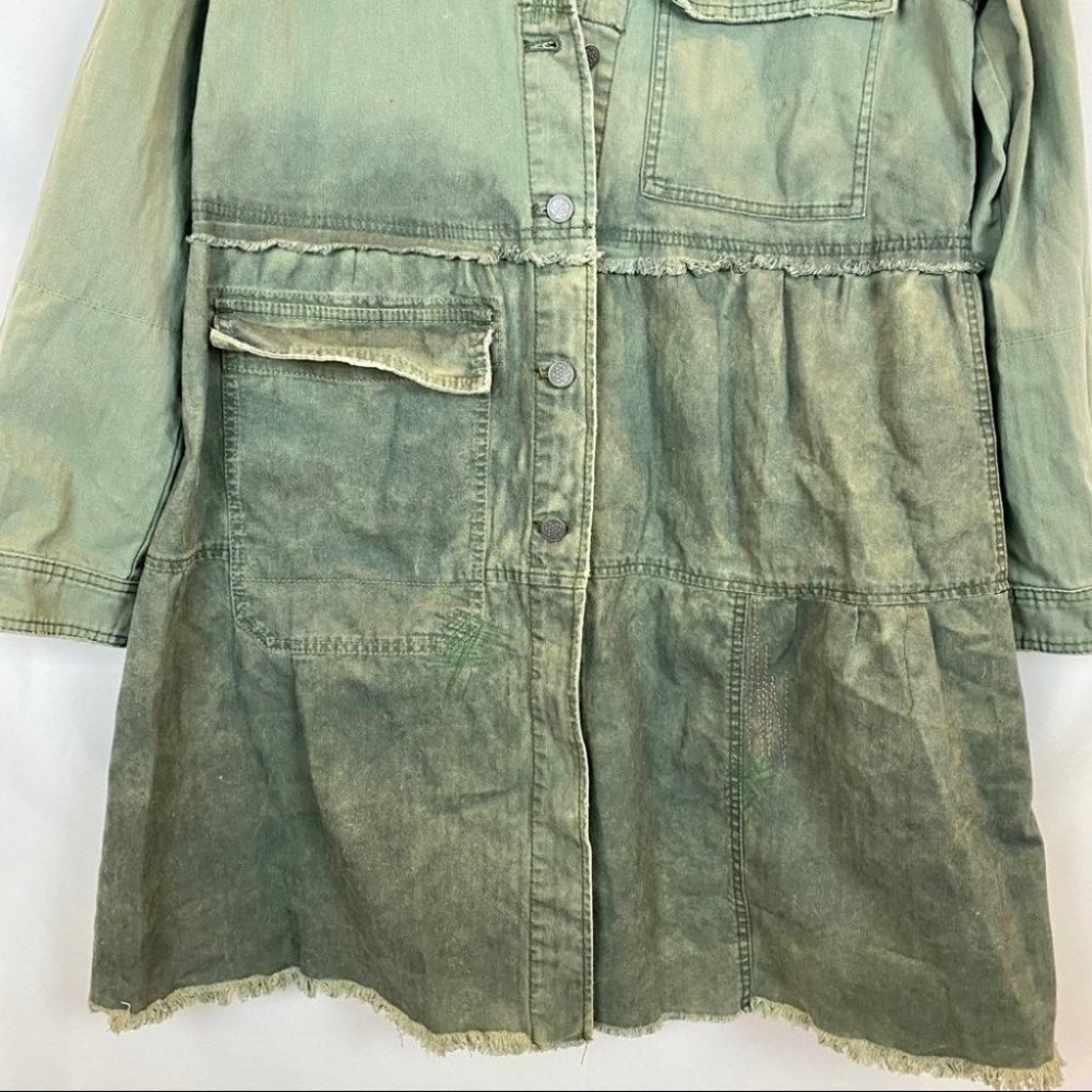 Free People Forever Free Tiered Longline Jacket - Picture 6 of 9